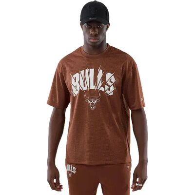 T-shirt New Era Chicago Bulls NBA Core Plus Marron L - Publicité T-shirt New Era Chicago Bulls NBA Core Plus Marron L - Publicité