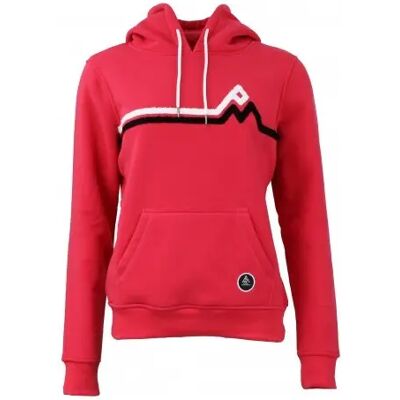 Sweat à Capuche Arentin Rose Peak Mountain - Sweatshirt - Publicité Sweat à Capuche Arentin Rose Peak Mountain - Sweatshirt - Publicité