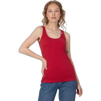 Débardeur femme Ragwear Flloukia Gots Rouge XL - Publicité Débardeur femme Ragwear Flloukia Gots Rouge XL - Publicité