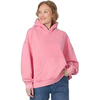 Sweatshirt à capuche femme Ragwear Germma PP Rose L - Publicité Sweatshirt à capuche femme Ragwear Germma PP Rose L - Publicité