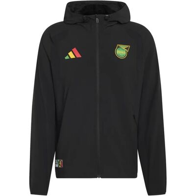 Adidas Veste de survêtement Jamaïque TT Coupe du Monde 2026 Noir M - Publicité Adidas Veste de survêtement Jamaïque TT Coupe du Monde 2026 Noir M - Publicité