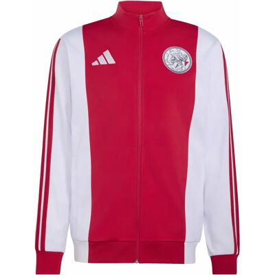 Adidas Veste de survêtement Ajax Amsterdam DNA 2026/27 Blanc XL - Publicité Adidas Veste de survêtement Ajax Amsterdam DNA 2026/27 Blanc XL - Publicité