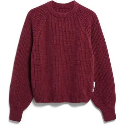 Sweatshirt maille côtelé femme Armedangels Rouge XL - Publicité Sweatshirt maille côtelé femme Armedangels Rouge XL - Publicité