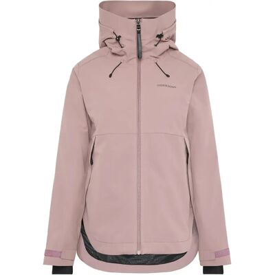 Veste à capuche femme Didriksons Jennie 2 Rose 38 - Publicité Veste à capuche femme Didriksons Jennie 2 Rose 38 - Publicité