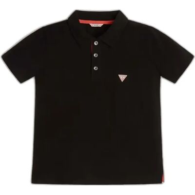 Polo pour enfants Guess - 10 ans - Noir - Publicité Polo pour enfants Guess - 10 ans - Noir - Publicité