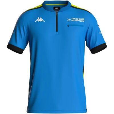 Maillot Kappa Acrat Trackhouse Bleu M - Publicité Maillot Kappa Acrat Trackhouse Bleu M - Publicité