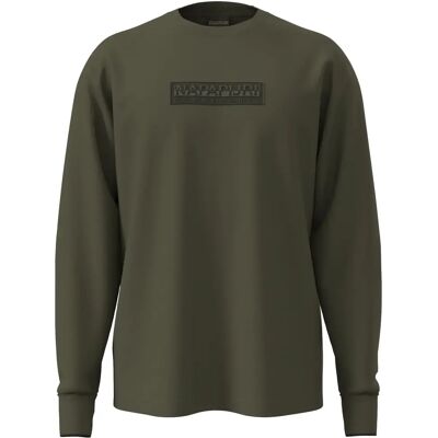 Sweatshirt en cotton Napapijri Box Logo Vert 2XL - Publicité Sweatshirt en cotton Napapijri Box Logo Vert 2XL - Publicité