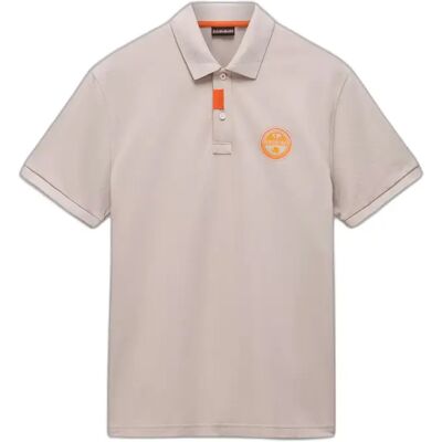 Polo Napapijri E-Clanis SS Beige M - Publicité Polo Napapijri E-Clanis SS Beige M - Publicité