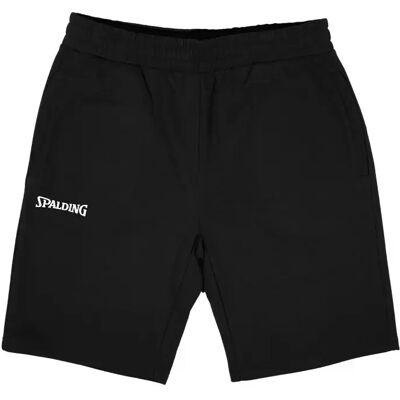 Shorts de basketball unisex Spalding Flow - Noir pour enfants - Publicité Shorts de basketball unisex Spalding Flow - Noir pour enfants - Publicité
