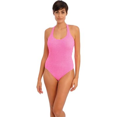 Maillot de bain 1 pièce femme Freya Ibiza waves Rose 80G - Publicité Maillot de bain 1 pièce femme Freya Ibiza waves Rose 80G - Publicité