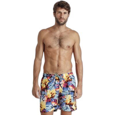 Short de bain Lois Postal Bleu M - Publicité Short de bain Lois Postal Bleu M - Publicité