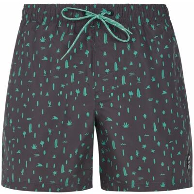 Short de bain Protest Prtgrom Gris M - Publicité Short de bain Protest Prtgrom Gris M - Publicité