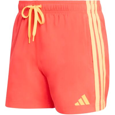 Short de bain adidas 3-Stripes 5" Orange M - Publicité Short de bain adidas 3-Stripes 5" Orange M - Publicité