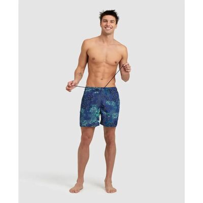 Short de bain imprimé Arena Allover Bleu 2XL - Publicité Short de bain imprimé Arena Allover Bleu 2XL - Publicité