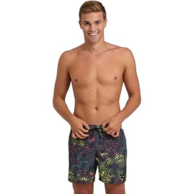 Short de bain imprimé Arena Allover Marron 2XL - Publicité Short de bain imprimé Arena Allover Marron 2XL - Publicité