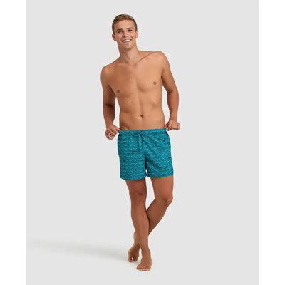 Short de bain Arena Allover Vert 2XL - Publicité Short de bain Arena Allover Vert 2XL - Publicité