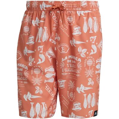Short de natation adidas Length Graphic Orange M - Publicité Short de natation adidas Length Graphic Orange M - Publicité