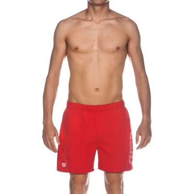 Short de bain Arena Fundamentals Logo Rouge XL - Publicité Short de bain Arena Fundamentals Logo Rouge XL - Publicité