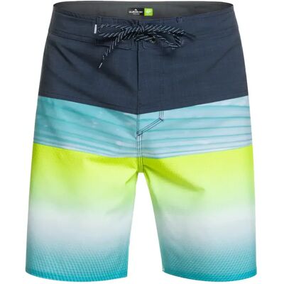 Short de bain Quiksilver Surfsilk Panel 18 Bleu 28 - Publicité Short de bain Quiksilver Surfsilk Panel 18 Bleu 28 - Publicité