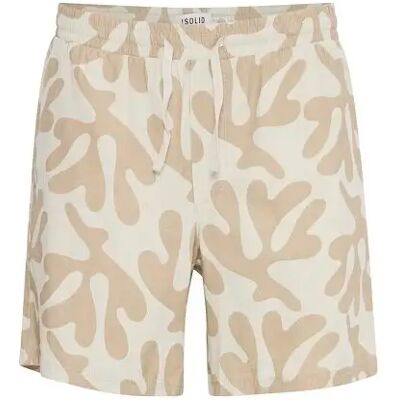 Short Solid Liam Beige M - Publicité Short Solid Liam Beige M - Publicité