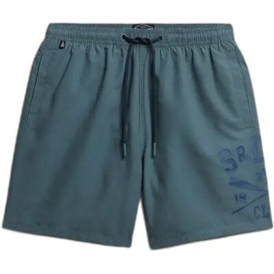 Short de bain imprimée 16" Superdry Bleu L - Publicité Short de bain imprimée 16" Superdry Bleu L - Publicité