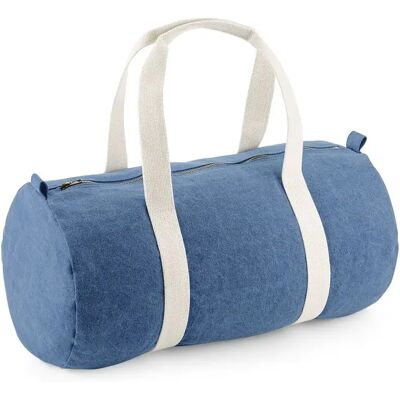 Sac de voyage en denim Bag Base Bleu 20 L - Publicité Sac de voyage en denim Bag Base Bleu 20 L - Publicité