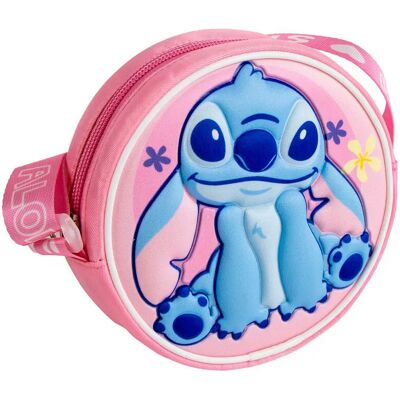 Sac bandoulière Cerda Disney Stitch 3D Rose 13x13x4 cm - Publicité Sac bandoulière Cerda Disney Stitch 3D Rose 13x13x4 cm - Publicité