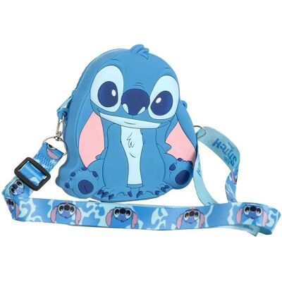 Sac bandoulière Cerda Disney Stitch Bleu 13x14x3 cm - Publicité Sac bandoulière Cerda Disney Stitch Bleu 13x14x3 cm - Publicité