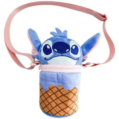Sac bandoulière en peluche Cerda Disney Stitch Bleu 8x18x8 cm - Publicité Sac bandoulière en peluche Cerda Disney Stitch Bleu 8x18x8 cm - Publicité