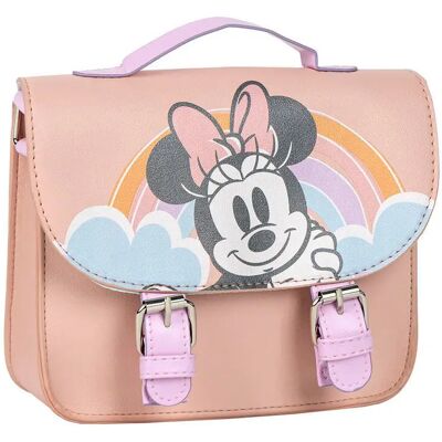 Sac bandoulière Cerda Minnie satchel Rose 18,5x16,5x5,3 cm - Publicité Sac bandoulière Cerda Minnie satchel Rose 18,5x16,5x5,3 cm - Publicité