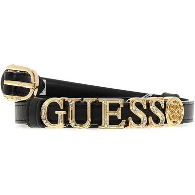 Ceinture non ajustée et non révérée femme Guess H15 Noir XS - Publicité Ceinture non ajustée et non révérée femme Guess H15 Noir XS - Publicité
