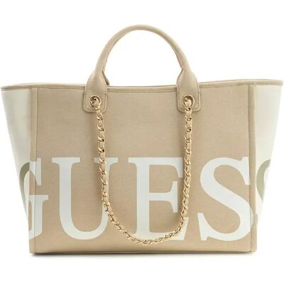 Sac de plage femme Guess Beige TU - Publicité Sac de plage femme Guess Beige TU - Publicité