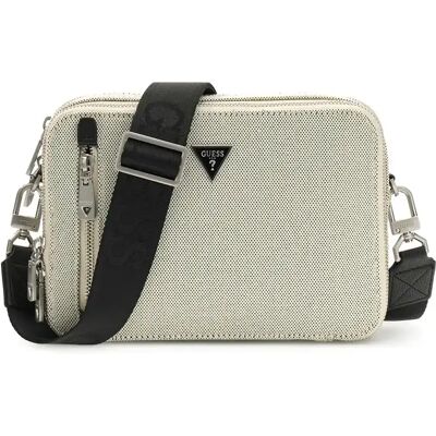 Sac bandoulière caméra double zip Guess Torino Noir TU - Publicité Sac bandoulière caméra double zip Guess Torino Noir TU - Publicité