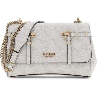 Sac bandoulière plat femme Guess Leona Xbody Noir TU - Publicité Sac bandoulière plat femme Guess Leona Xbody Noir TU - Publicité