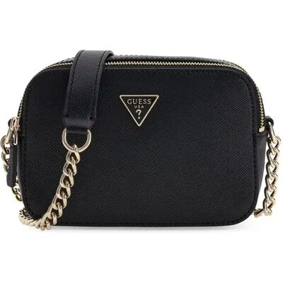 Sac bandoulière femme Guess Noelle II Camera Noir TU - Publicité Sac bandoulière femme Guess Noelle II Camera Noir TU - Publicité
