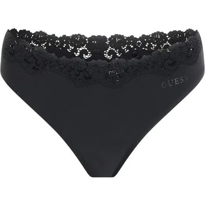 Culotte brésilienne femme Guess Eveline Noir L - Publicité Culotte brésilienne femme Guess Eveline Noir L - Publicité