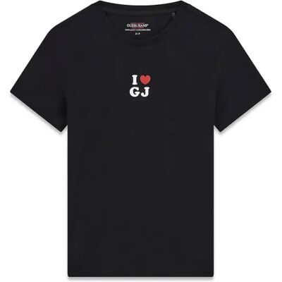 T-shirt femme Guess I Love Regular Fit Noir XS - Publicité T-shirt femme Guess I Love Regular Fit Noir XS - Publicité