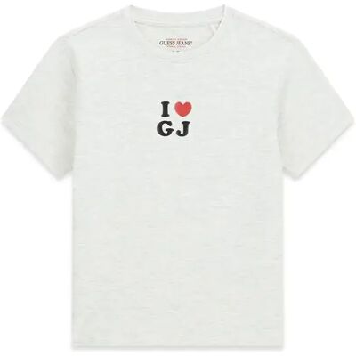 T-shirt femme Guess I Love Gris L - Publicité T-shirt femme Guess I Love Gris L - Publicité