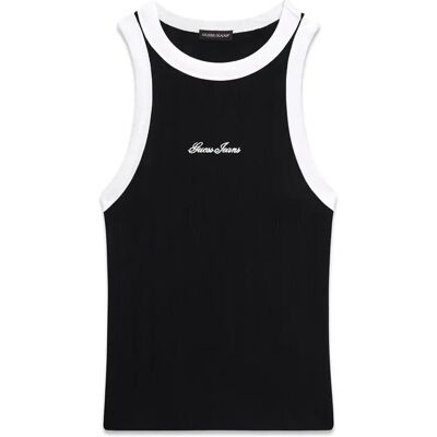 Débardeur femme Guess Embro Ringer Noir L - Publicité Débardeur femme Guess Embro Ringer Noir L - Publicité