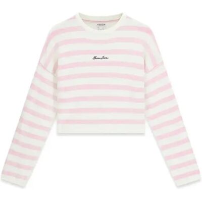 Pull femme Guess striped Rose XL - Publicité Pull femme Guess striped Rose XL - Publicité