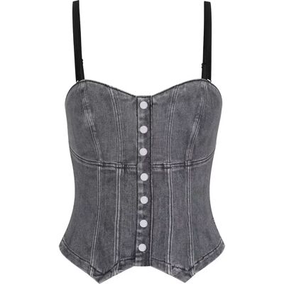 Bustier femme Guess Cecile Gris 2XL - Publicité Bustier femme Guess Cecile Gris 2XL - Publicité