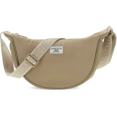 Sac bandoulière en nylon femme Guess Beige TU - Publicité Sac bandoulière en nylon femme Guess Beige TU - Publicité