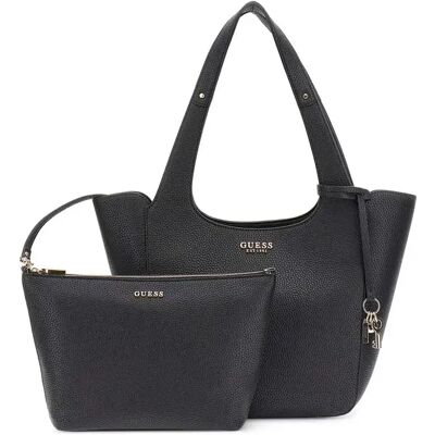 Sac à main 2 en 1 femme Guess Calista Noir TU - Publicité Sac à main 2 en 1 femme Guess Calista Noir TU - Publicité