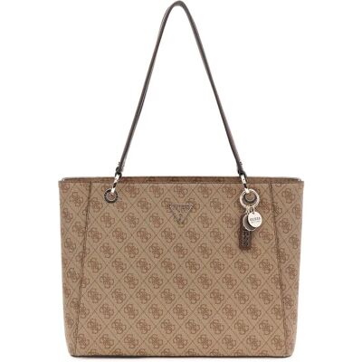 Sac à main femme Guess Noelle II Beige TU - Publicité Sac à main femme Guess Noelle II Beige TU - Publicité