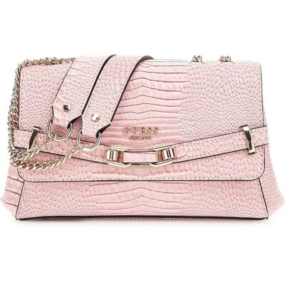 Sac bandoulière convertible femme Guess Silvye Rose TU - Publicité Sac bandoulière convertible femme Guess Silvye Rose TU - Publicité