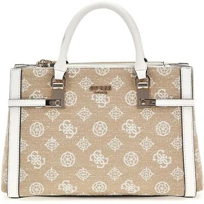 Sac à main femme Guess Loralee Blanc TU - Publicité Sac à main femme Guess Loralee Blanc TU - Publicité