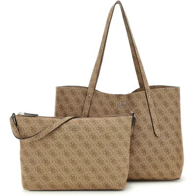 Sac à main femme Guess Brenton Beige TU - Publicité Sac à main femme Guess Brenton Beige TU - Publicité