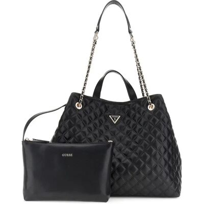 Tote bag femme Guess Giully II Noir TU - Publicité Tote bag femme Guess Giully II Noir TU - Publicité