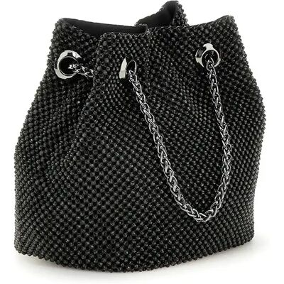 Sac bandoulière avec fermeture par bouton. femme Guess Zalina Noir TU - Publicité Sac bandoulière avec fermeture par bouton. femme Guess Zalina Noir TU - Publicité