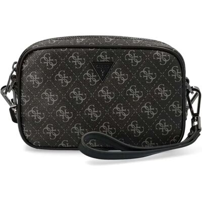Sac à bandoulière petit nécessaire Guess Vezzola Eco Noir TU - Publicité Sac à bandoulière petit nécessaire Guess Vezzola Eco Noir TU - Publicité